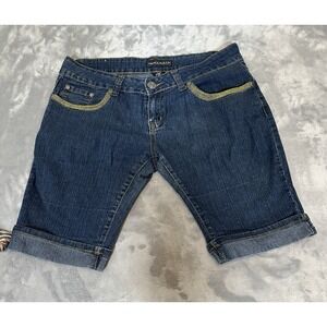 "Vintage Harlem" Jean Shorts Jr Sz15 Stretch Cotton/Polyester Blend Summer Beach